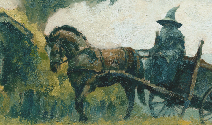 Thumbnail: Bagshot Row | Original Oil Painting