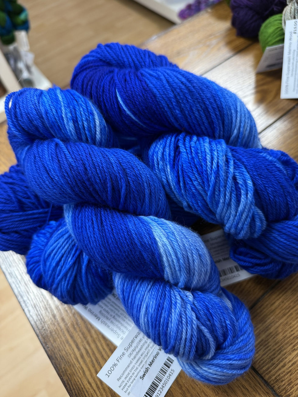 SWISH MERINO WOOL DK OCEAN ICE CAPS