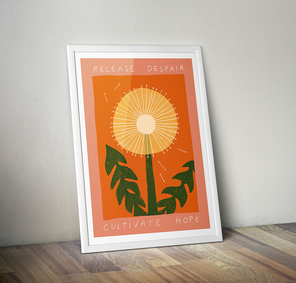 Thumbnail: Release Despair, Cultivate Hope Print