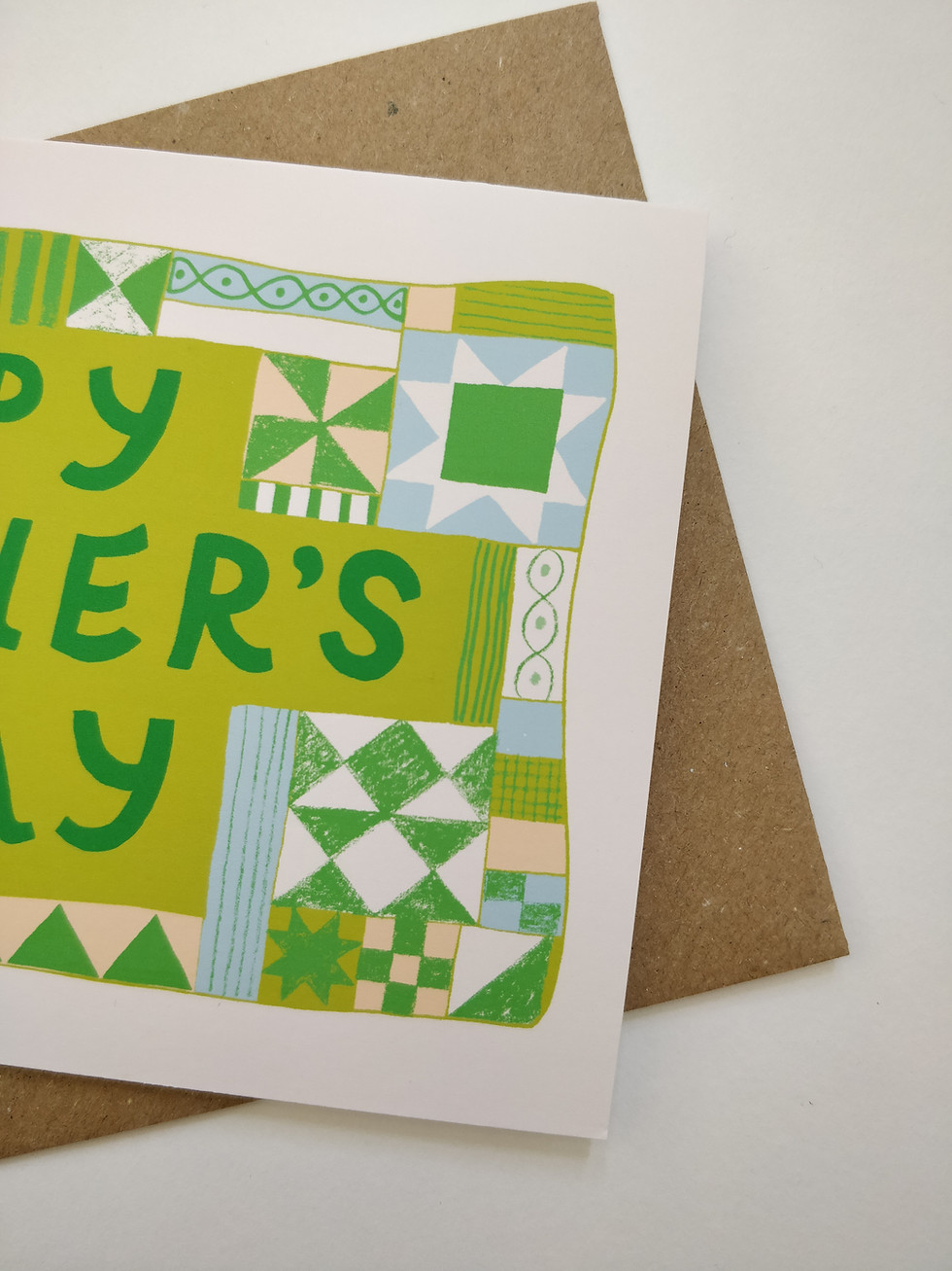 Thumbnail: Patchwork Father's Day Card