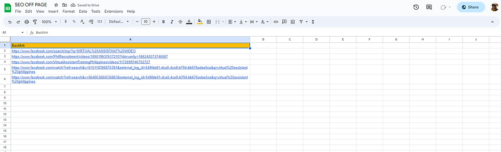 SEO OFF PAGE BACKLINK