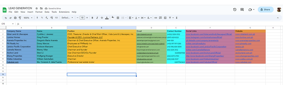 LEAD GENERATION