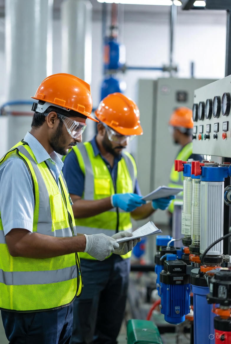 WTP Maintenance & AMC – preventive maintenance and AMC services for industrial WTP systems.