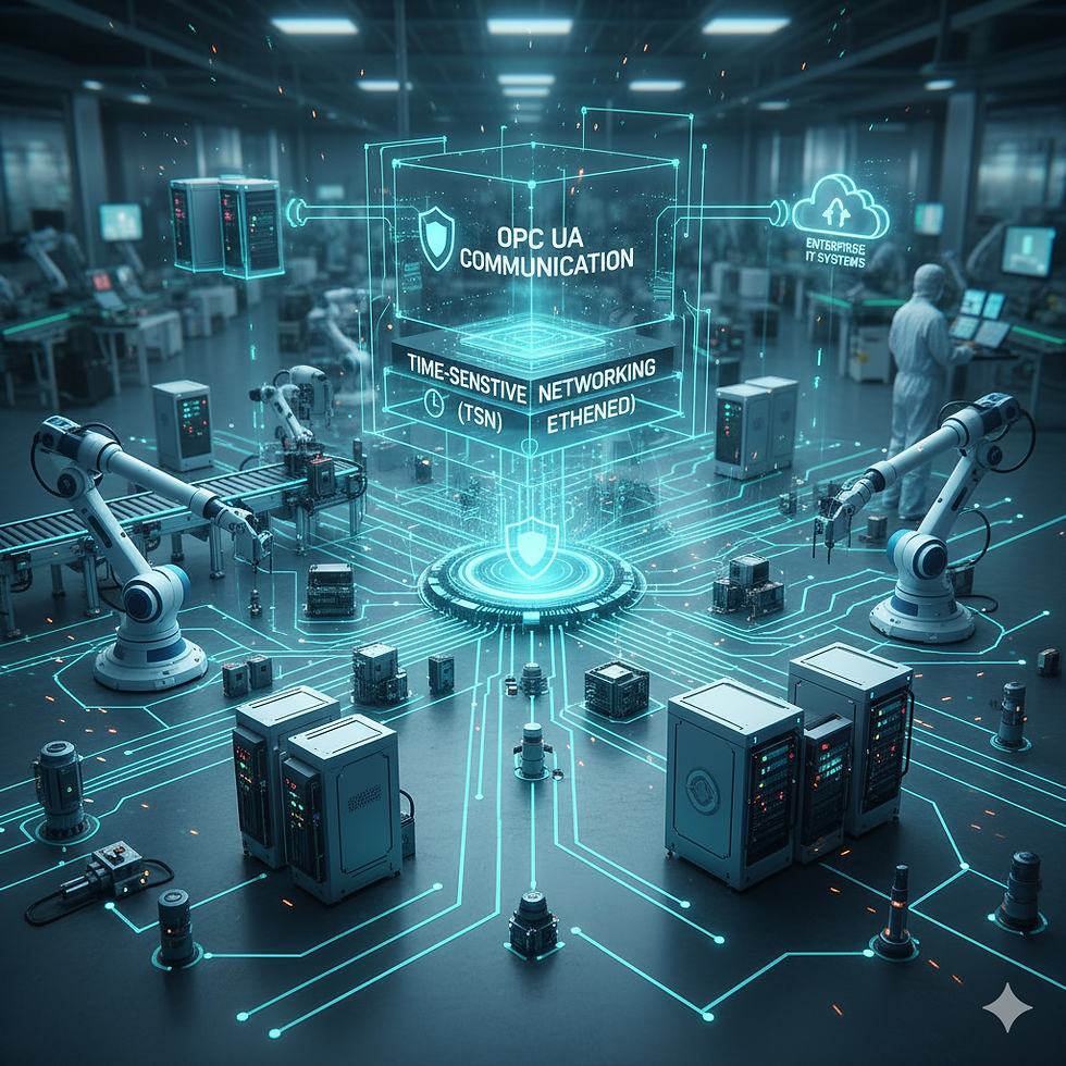 opc ua services by eclatron enabling opc ua and tsn integration for industrial automation