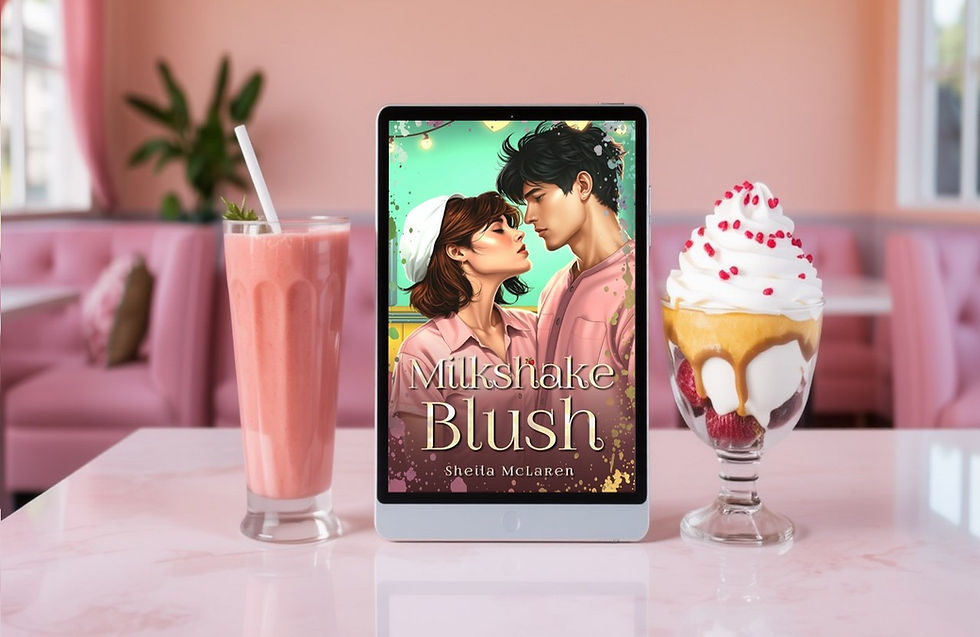 Hasalynx Press Romance Publisher's New Ebook Releases in June 2026: Milkshake Blush (Sheila McLaren).