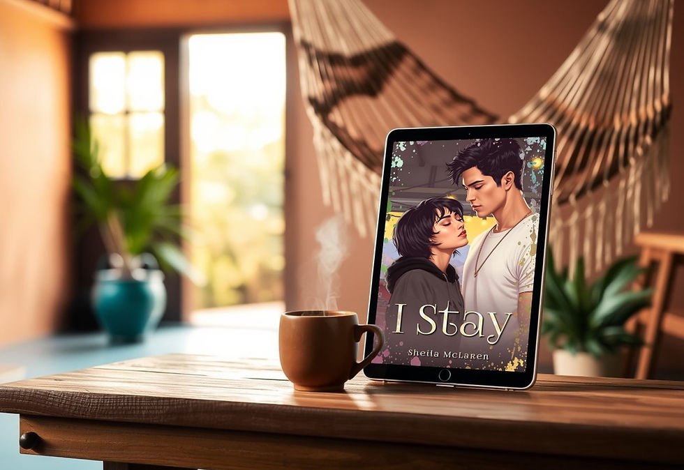 Hasalynx Press Romance Publisher's New Ebook Releases in June 2026: I Stay by Sheila McLaren (Friends to Lovers Romance)