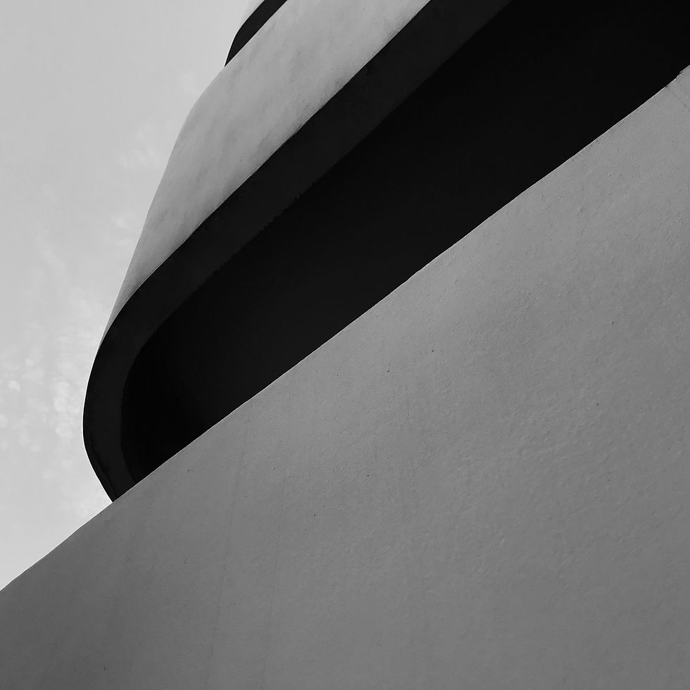 Abstract Bauhaus 4 minimalist architecture curve