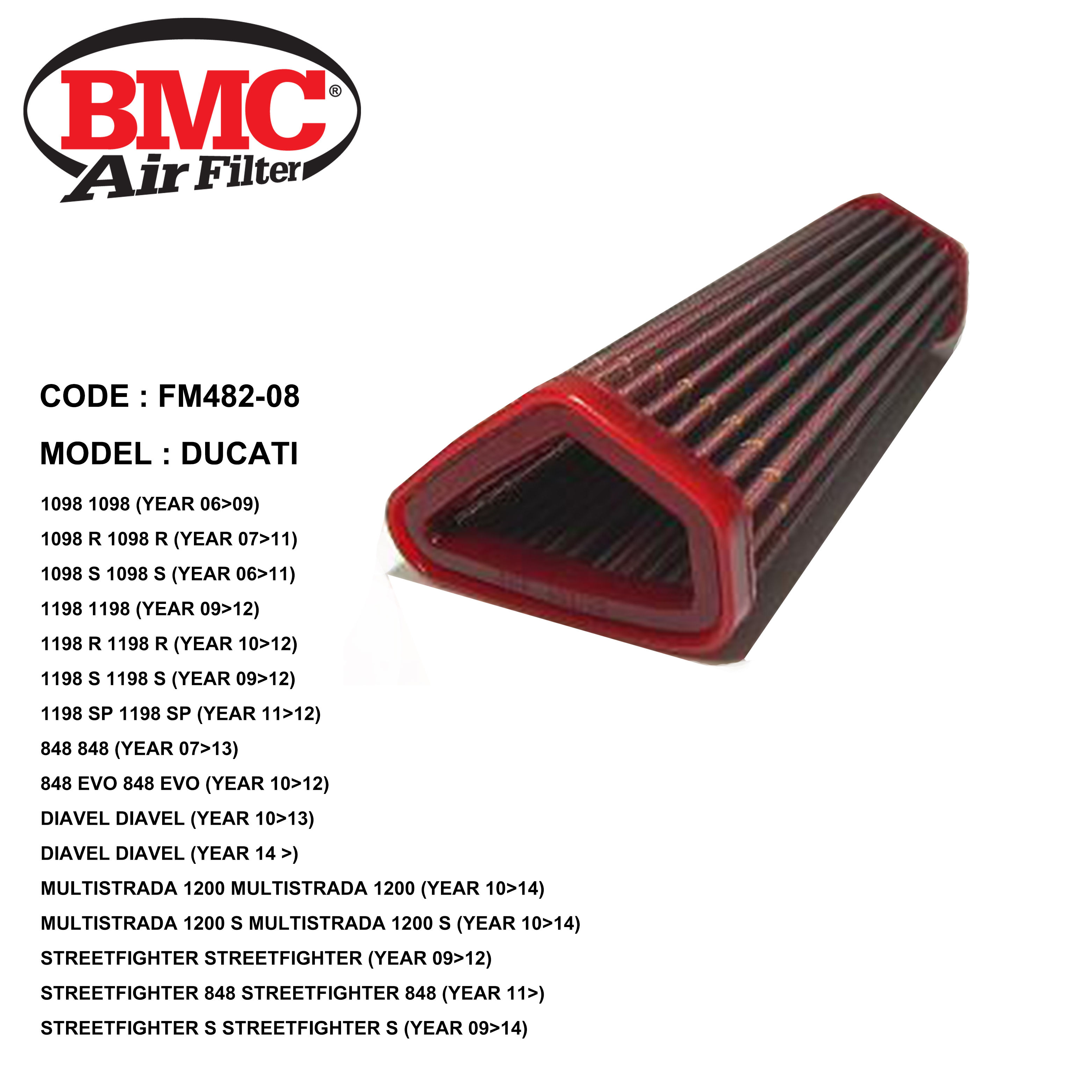 DUCATI FM482/08 BMC