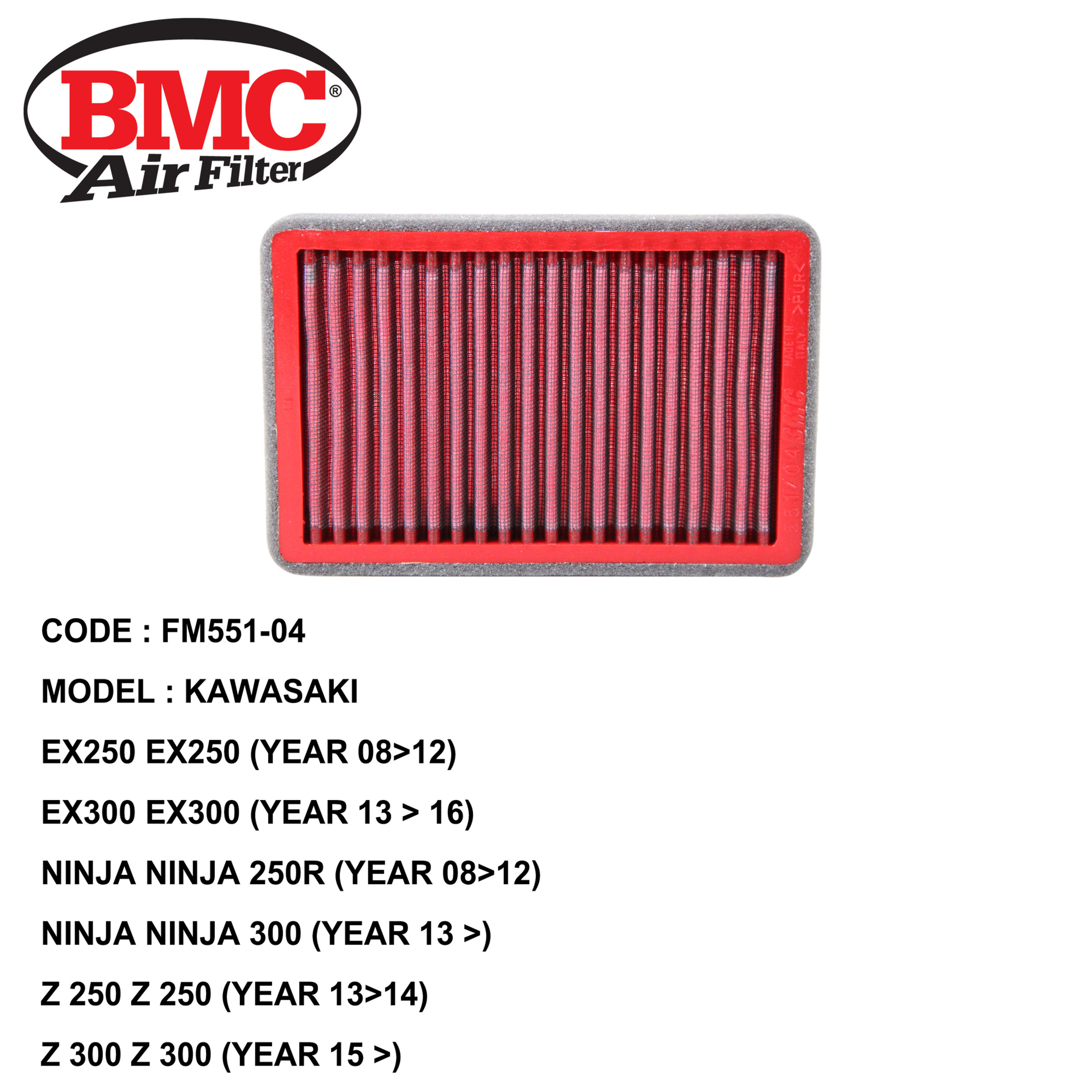 KAWASAKI FM551/04 BMC