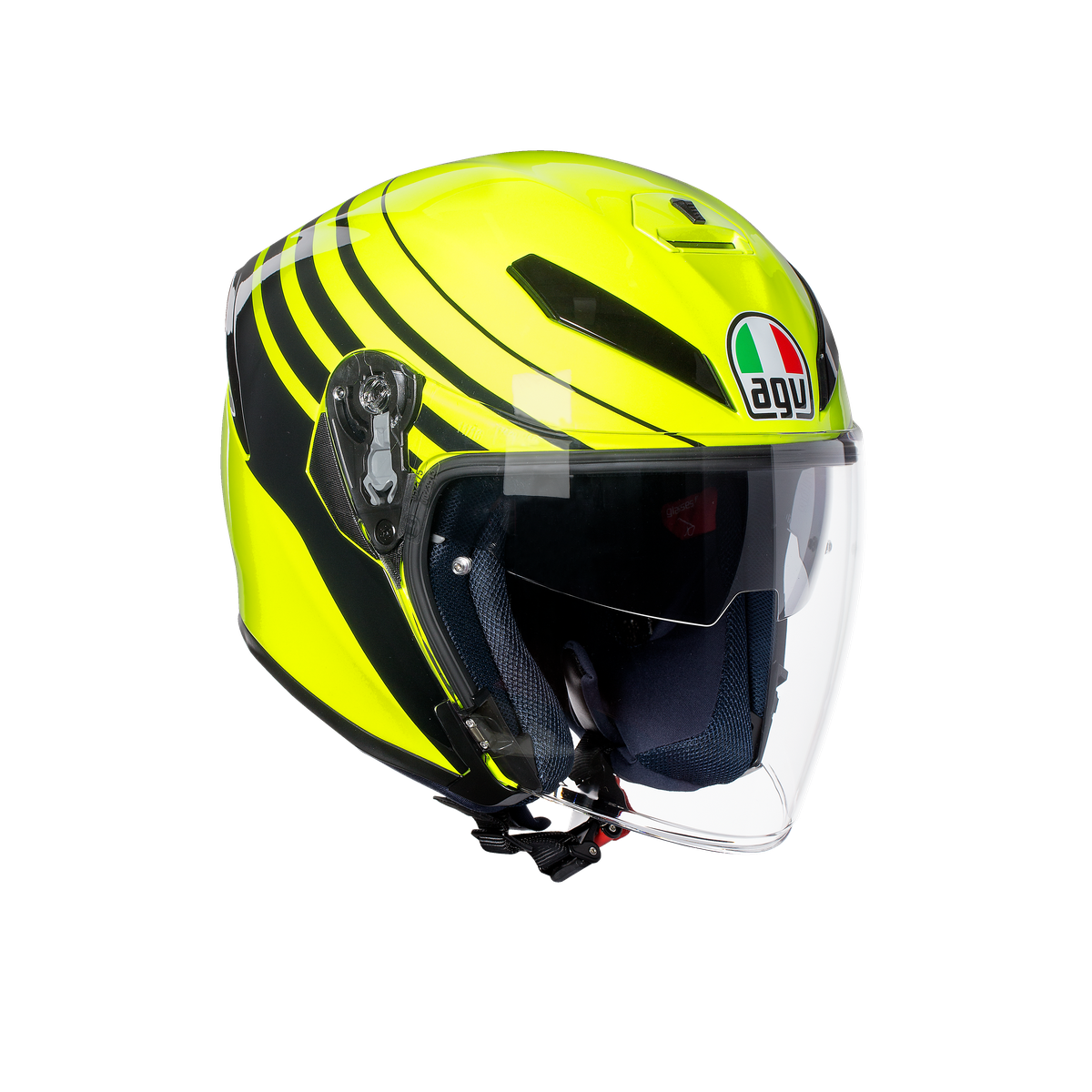 AGV K5-JET ORBITER YELLOW-BLACK