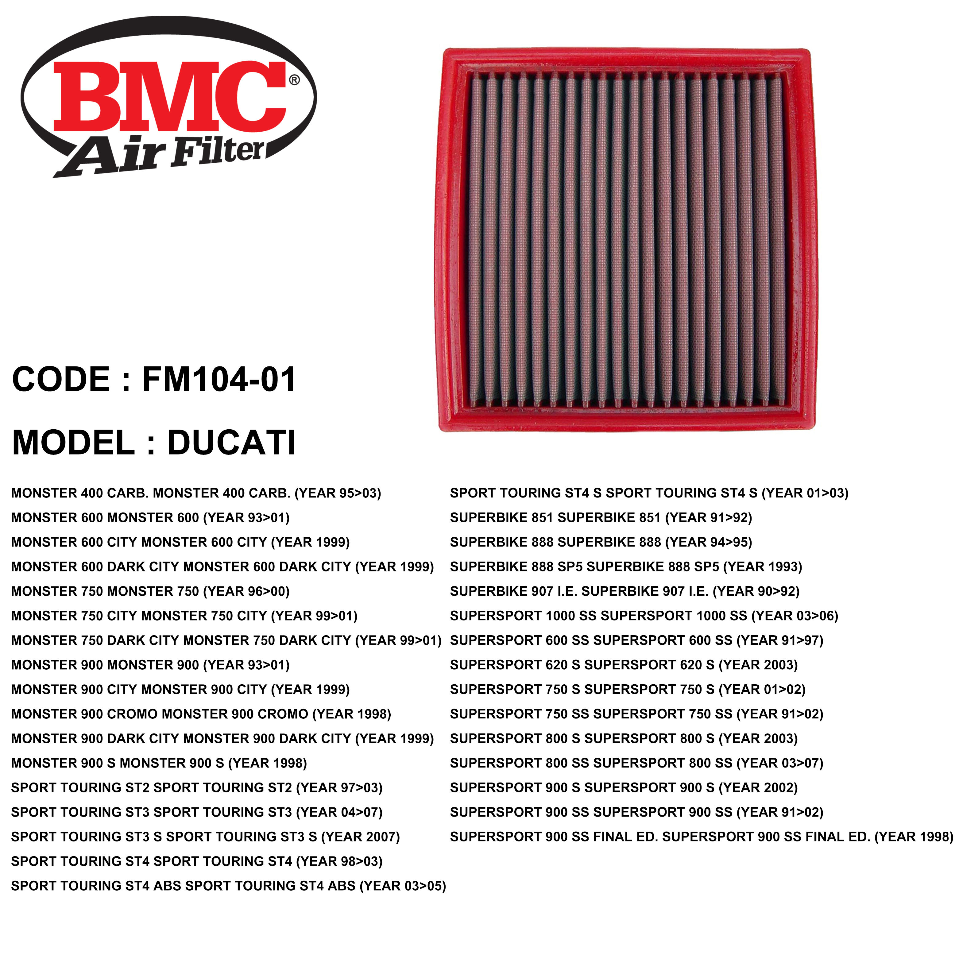 DUCATI FM104/01 BMC