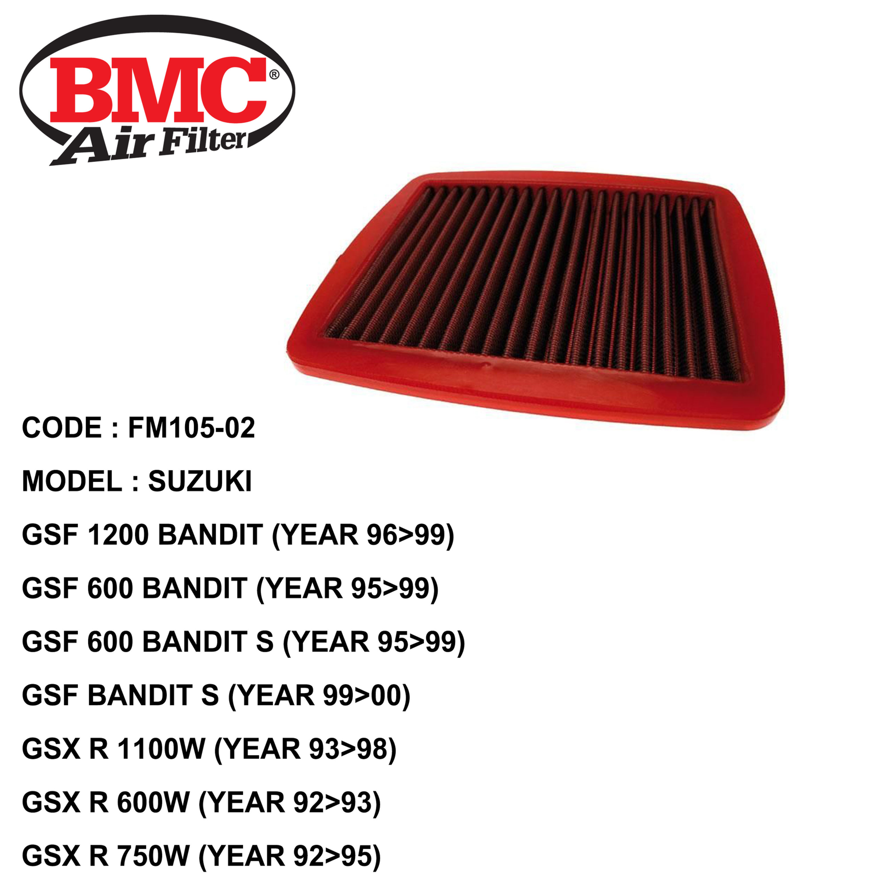 SUZUKI FM105/02 BMC