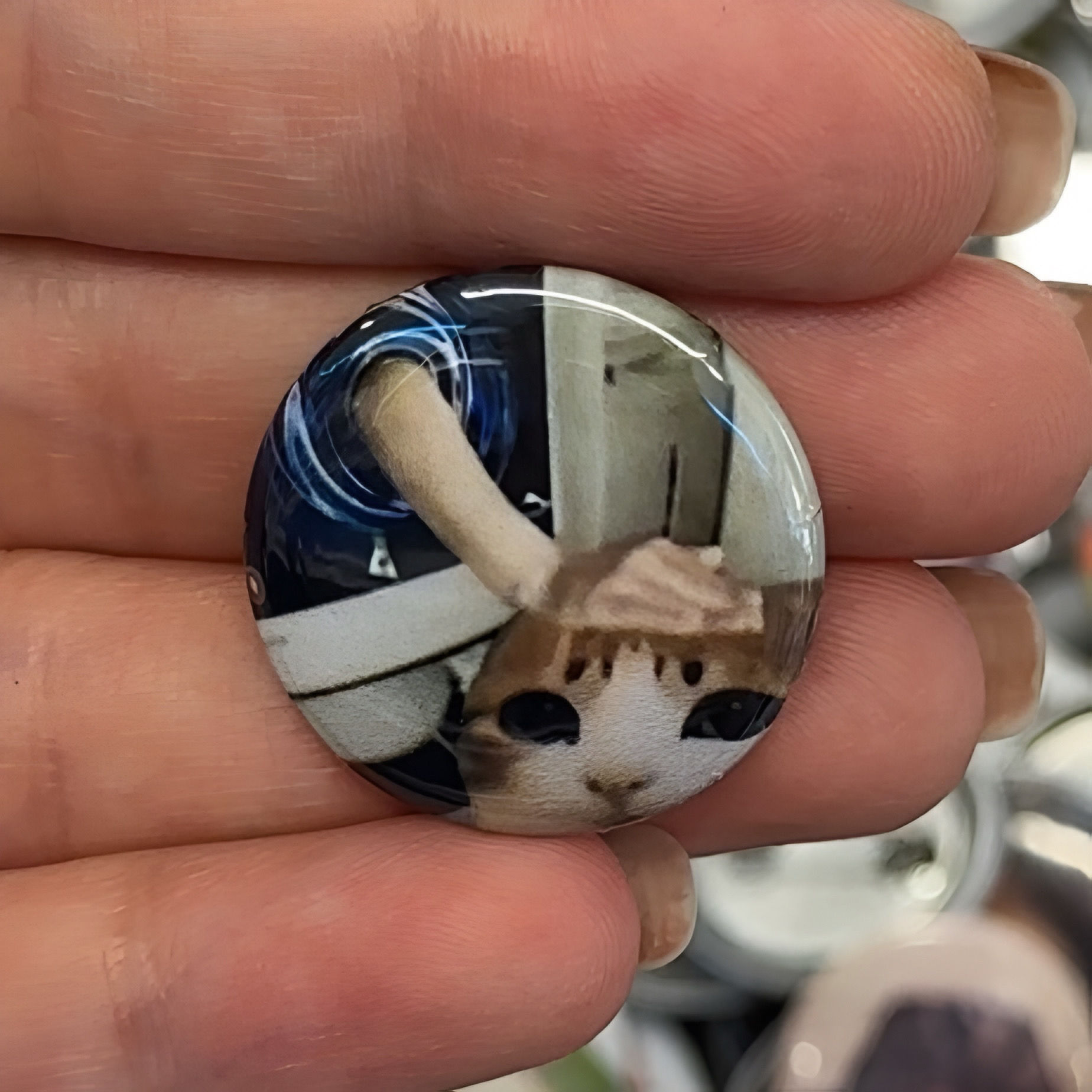 Pin Meowl Caricia 3.5 CM