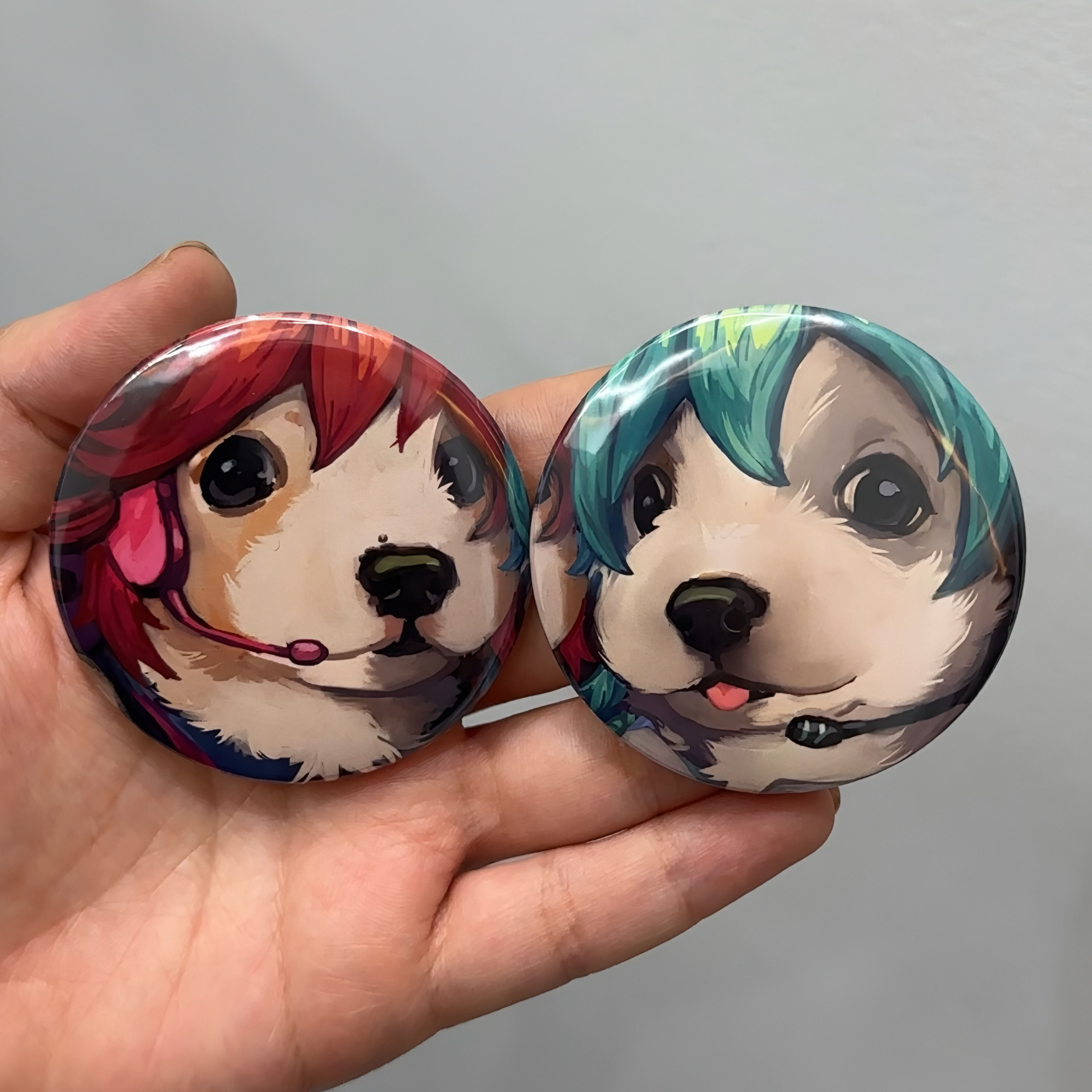 Pines grandes Miku y Teto 