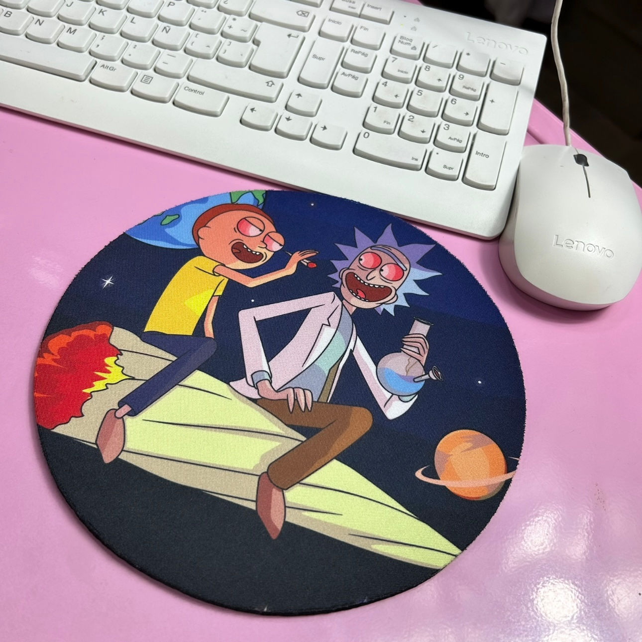 Mousepad High Rick and Morty 