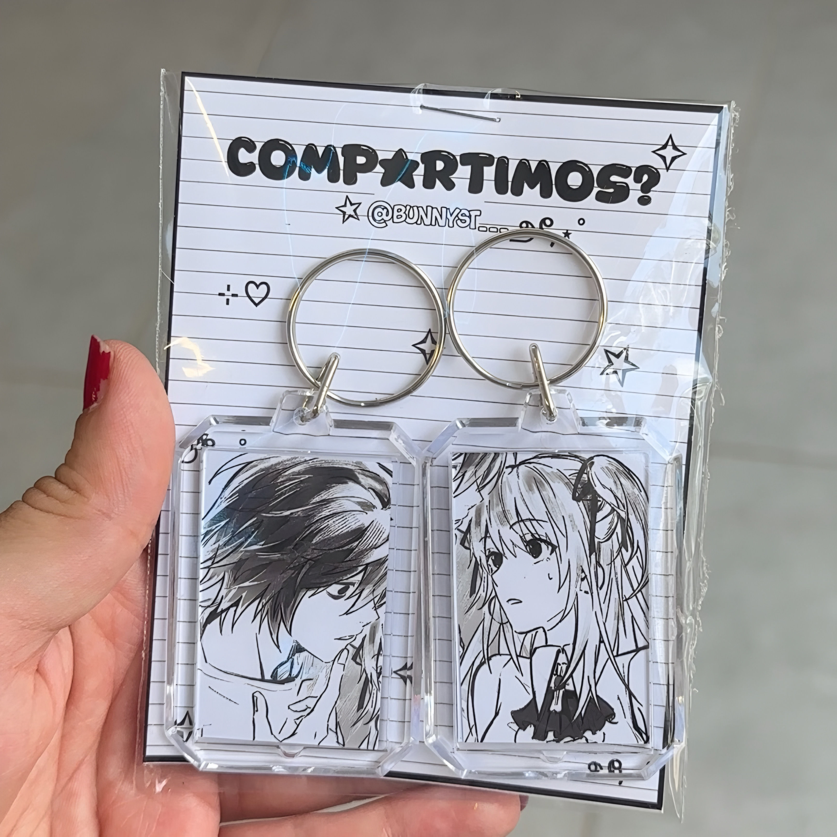 Llaveros Duo Death Note