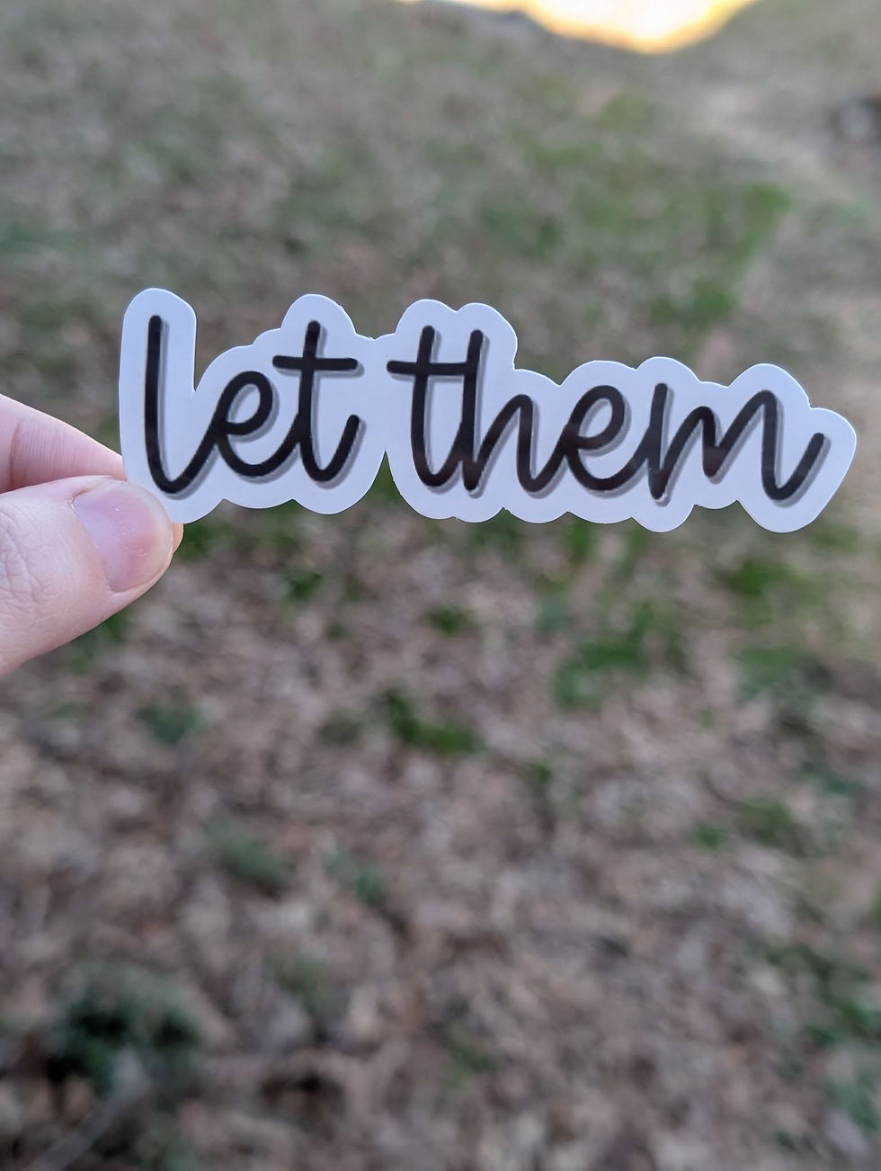 Let Them Sticker