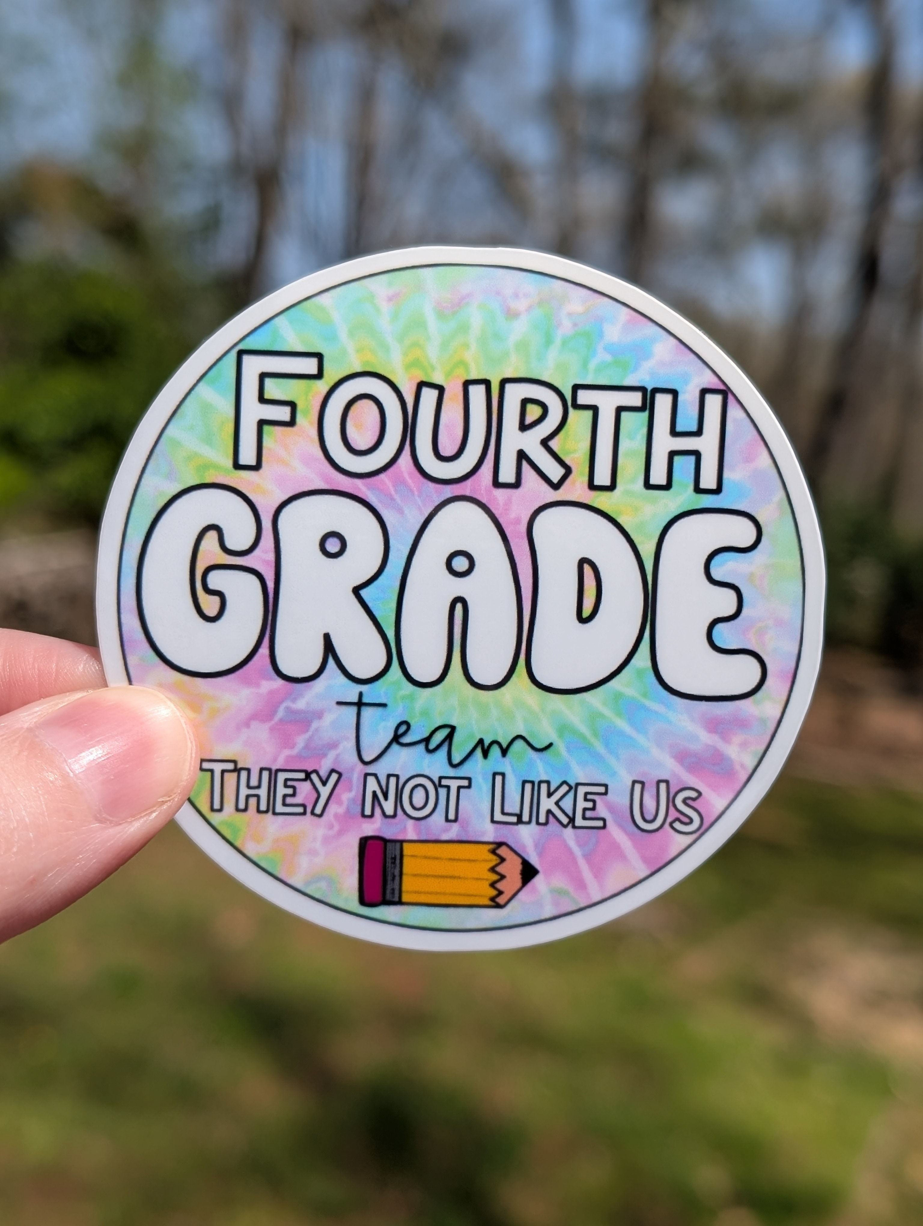 Fourth Grade Sticker