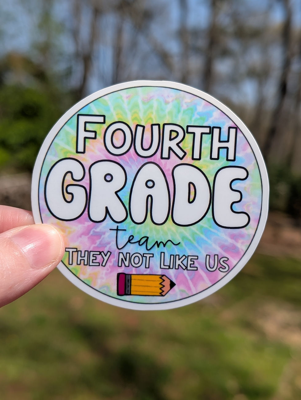 Fourth Grade Sticker
