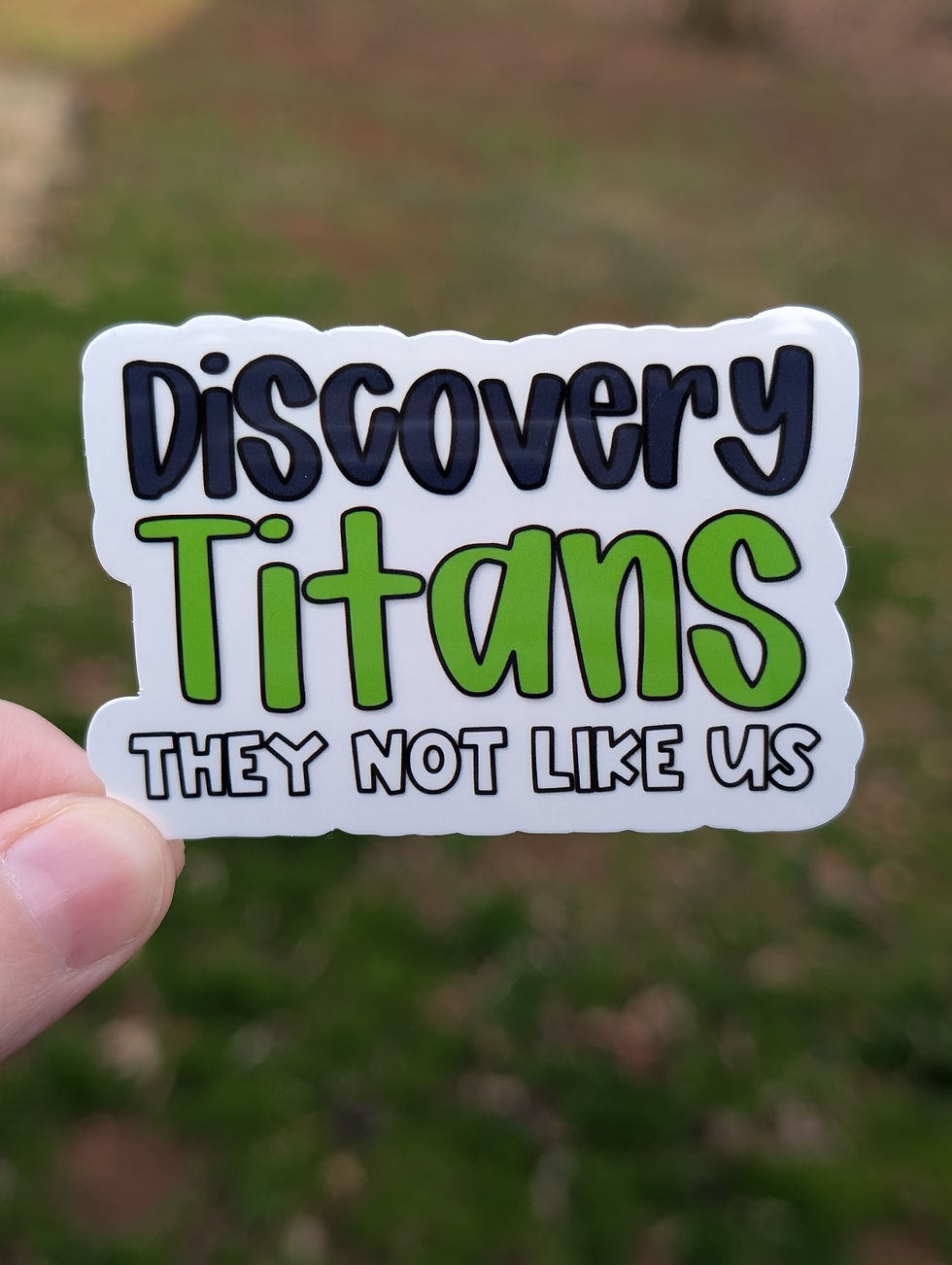 School Spirit Not Like Us Sticker