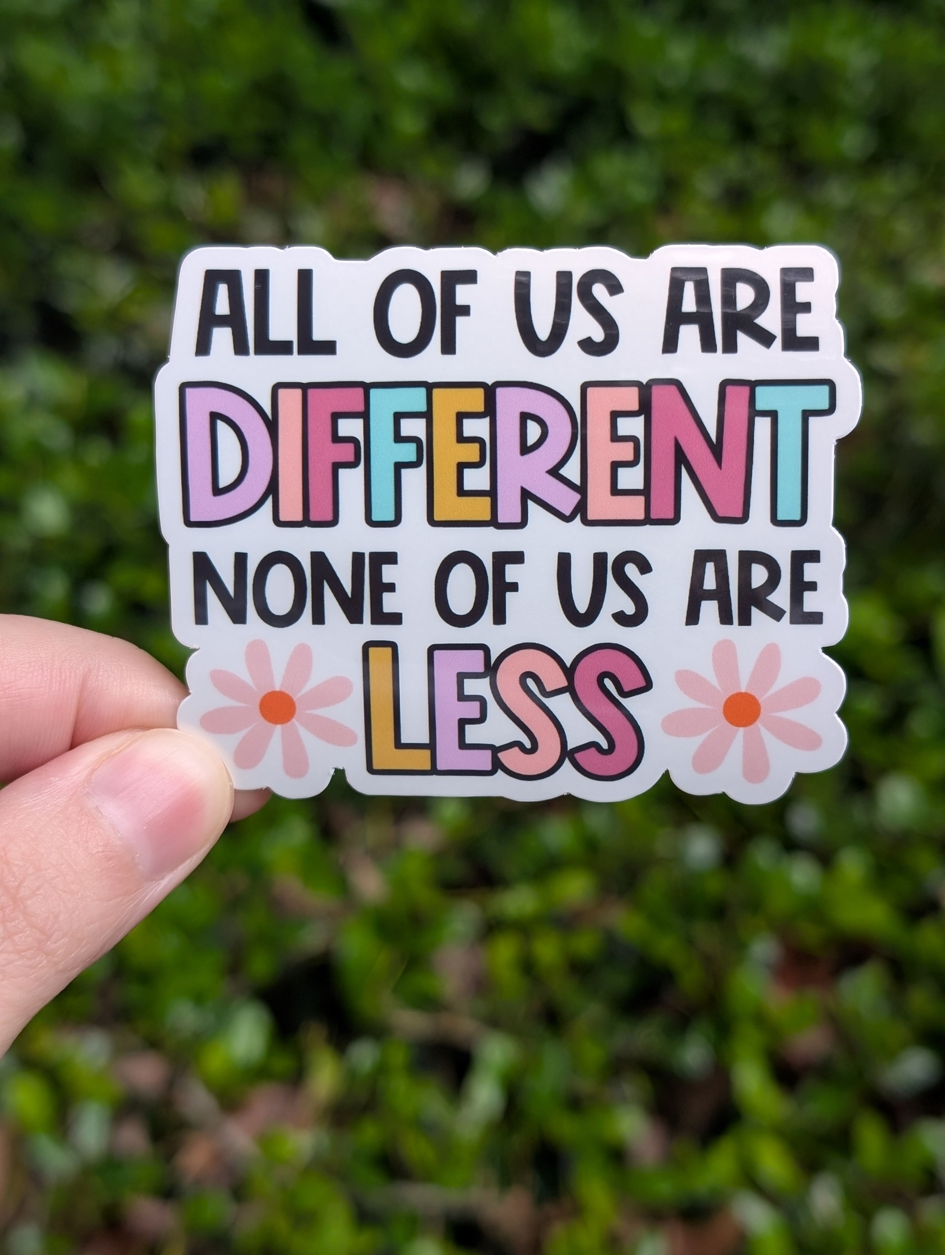 Different Sticker
