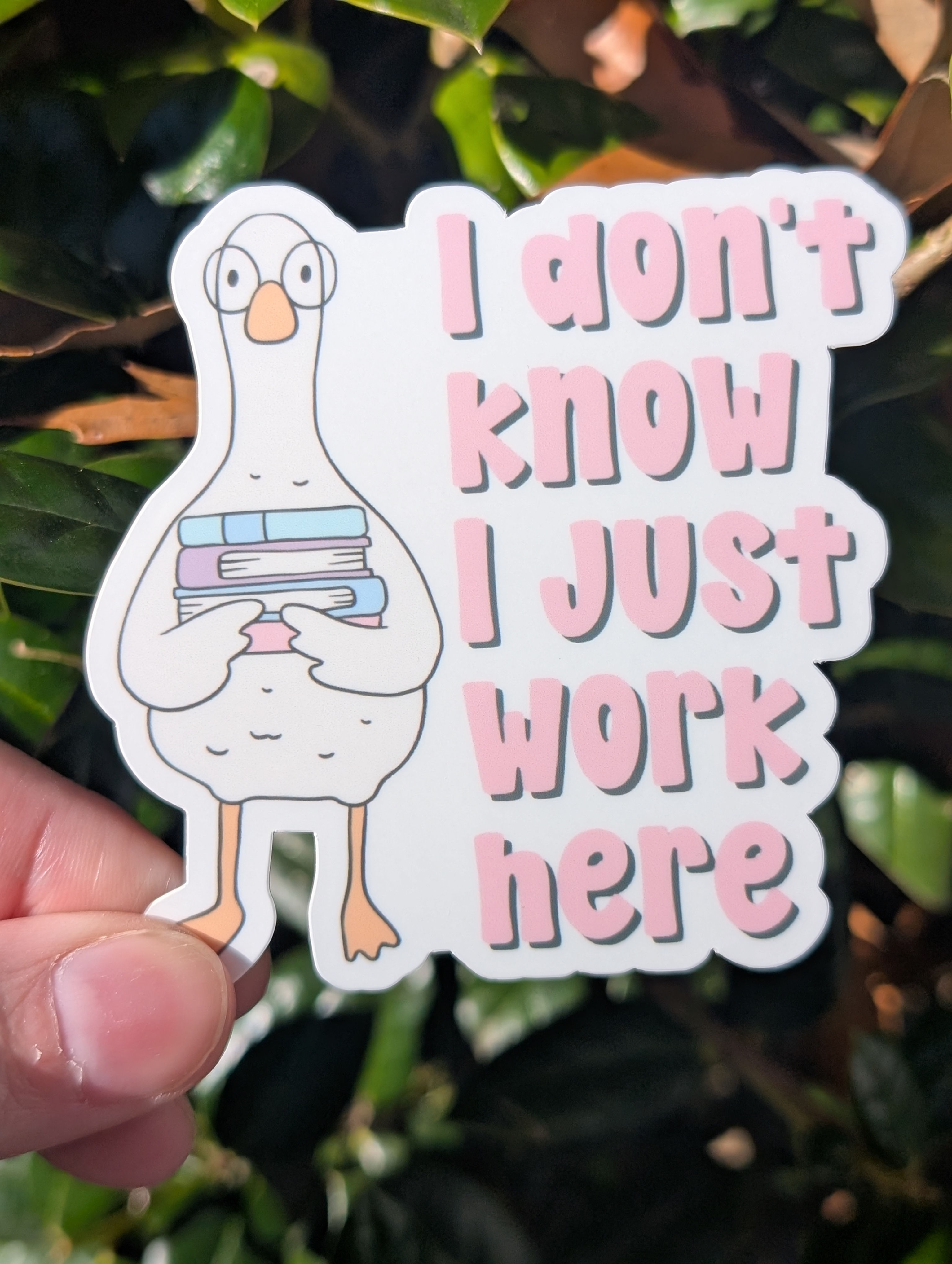 IDK Sticker