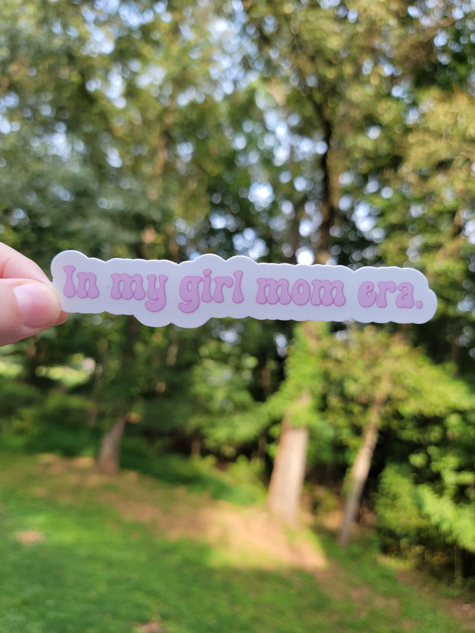 Girl Mom Era Sticker