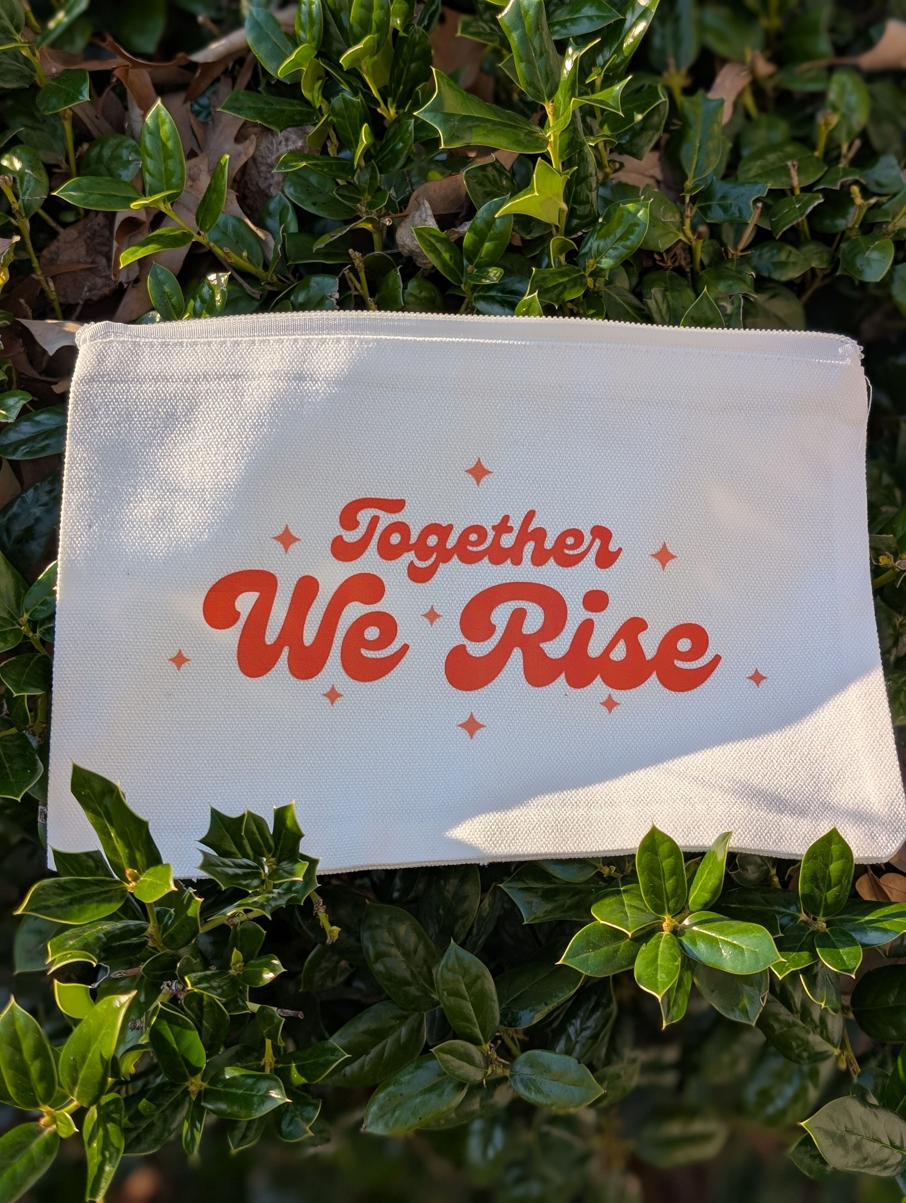 Together We Rise CHANGE Pouch
