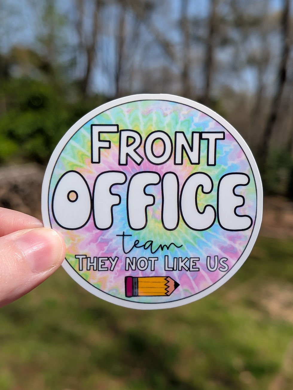Front Office Sticker