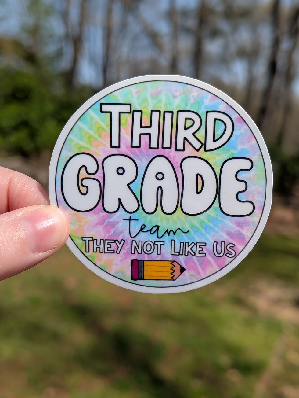 Third Grade Sticker