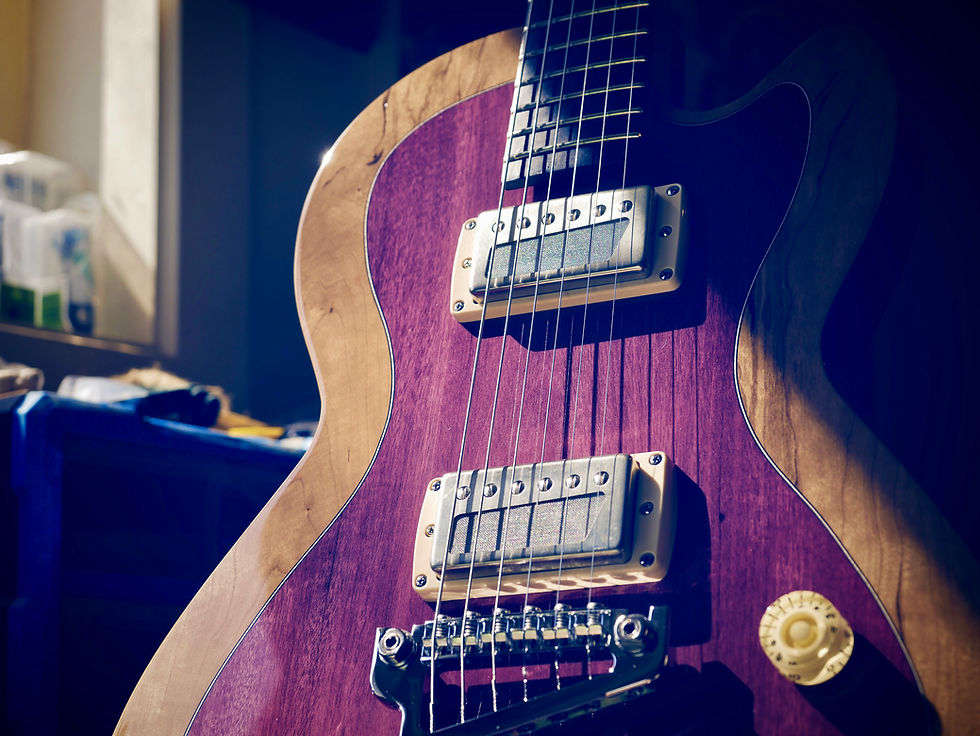 Custom built electric guitar for Daniel Johns (Silverchair)