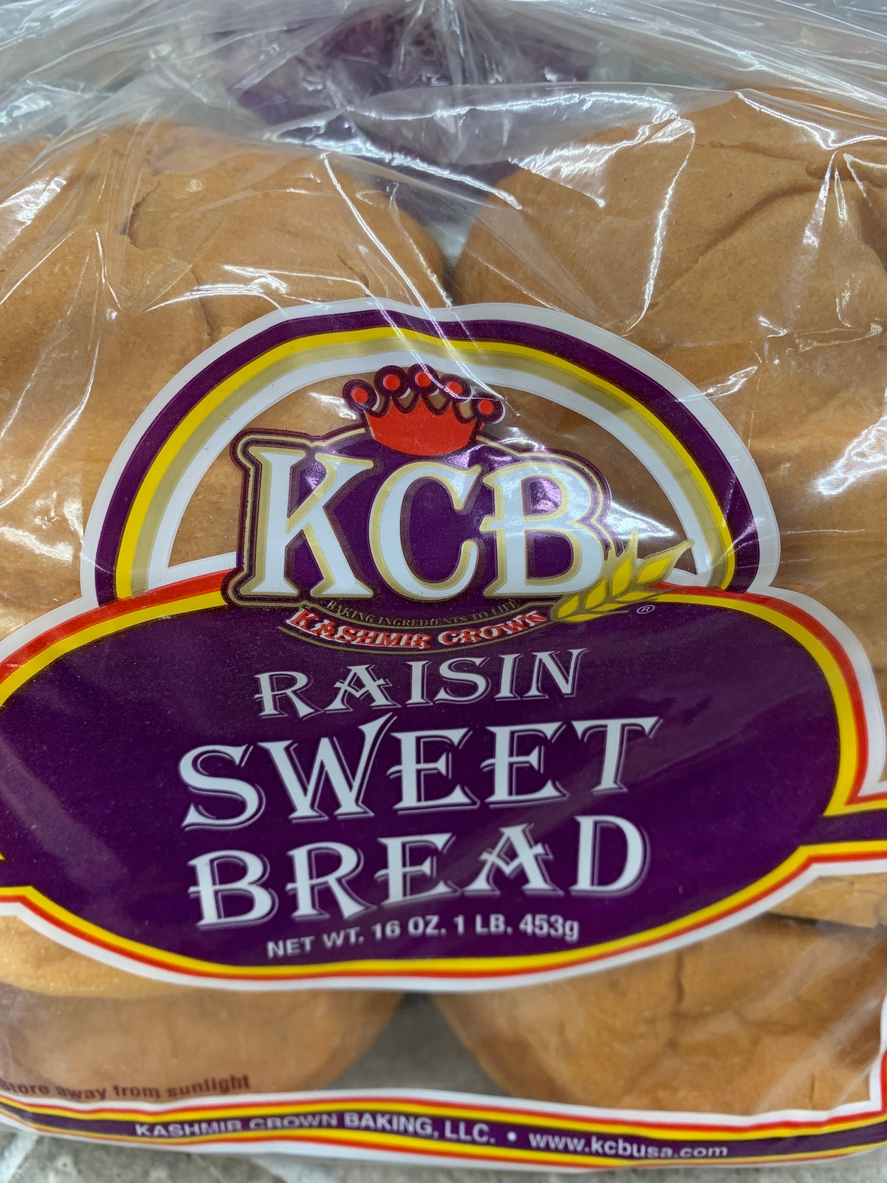 Kcb raisin sweet bread 