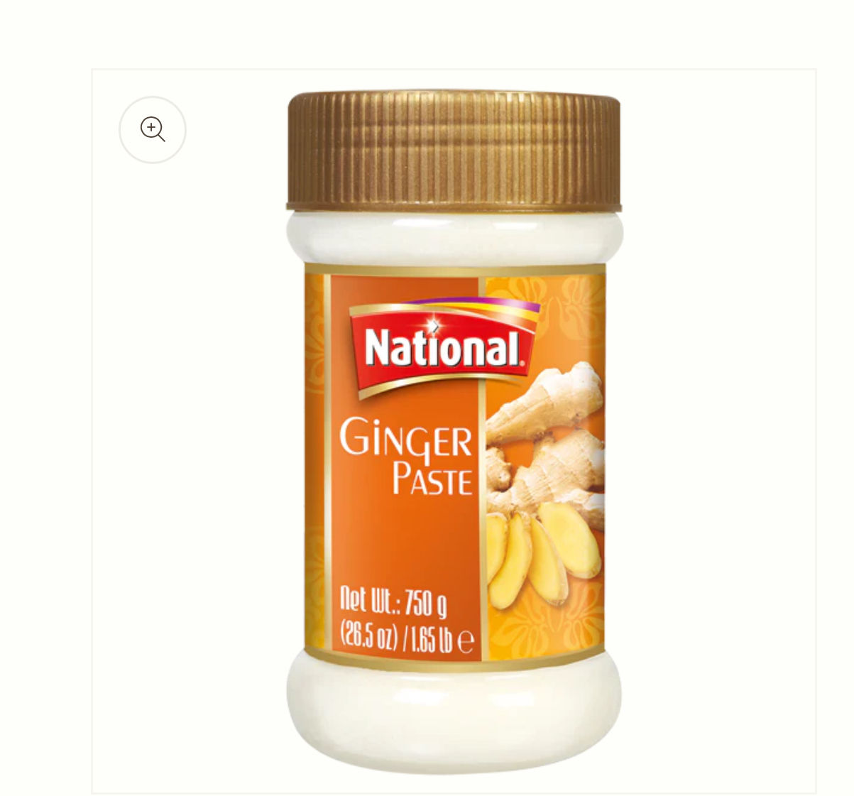 National ginger paste 750Gm