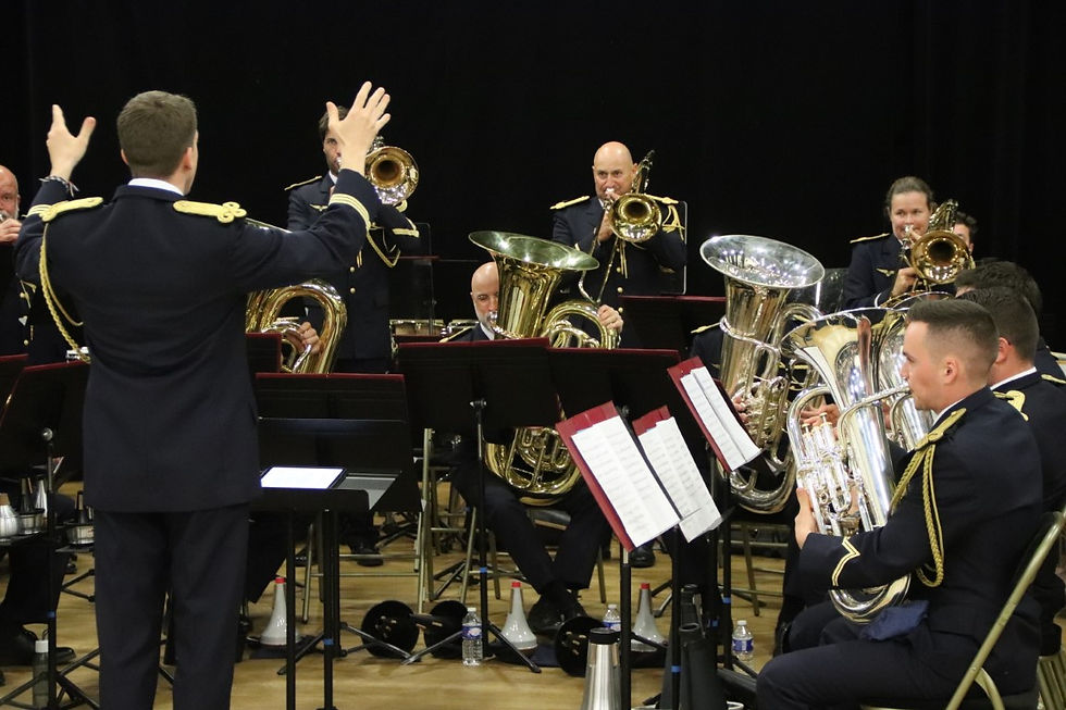 Concert du Brass Band de la Musique de l'Air et de l'Espace