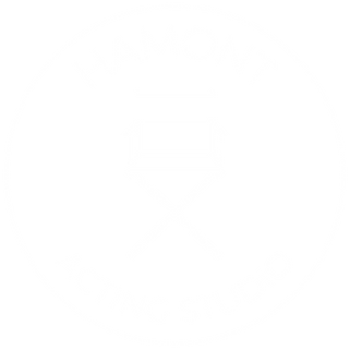 White Hamont Acting Studio Circle with Chair - Translucent Background