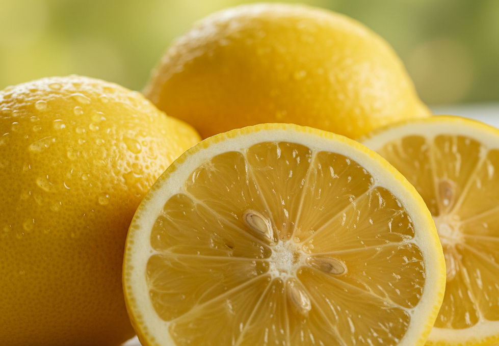 fresh lemons and lemon pieces a refreshing closeup no plate or table.jpg
