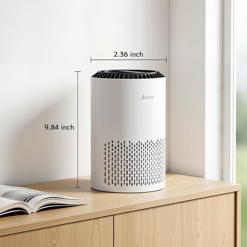 Thumbnail: Air Purifiers for Bedroom Home, Air Purifier for Smoke Pollen Dander Hair Smell 