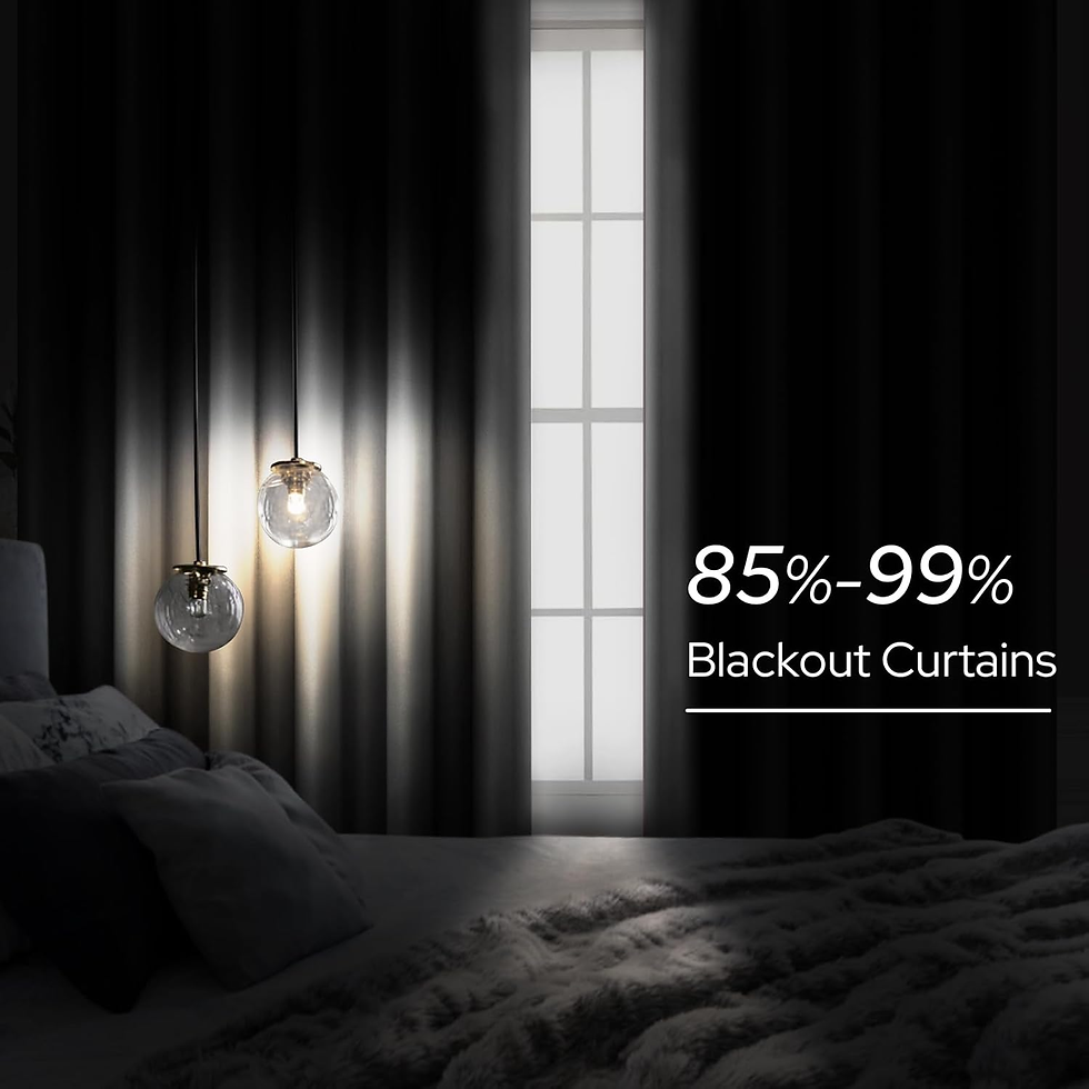 Thumbnail: 2 Panels Silver Grey Faux Silk Blackout Luxury Curtains, 52 X 96 Inch Room Darke