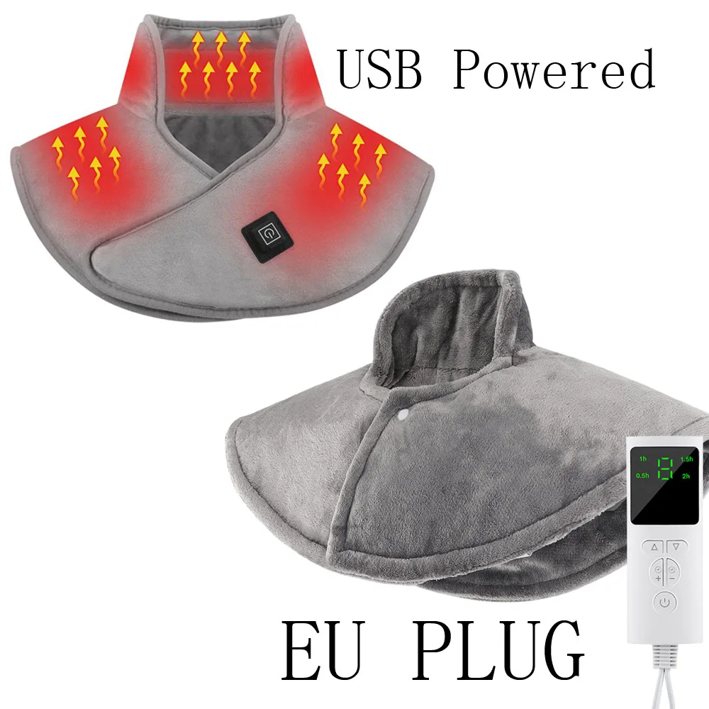 USB Powered Heating Pad for Shoulder Fatigu Relief Constant Temperature Hot Comp