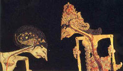 Rama and Sinta from the Ramayana