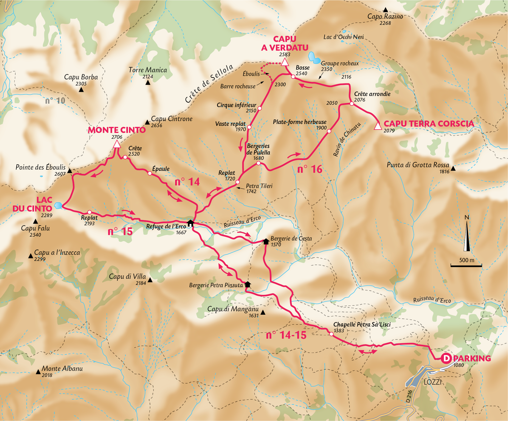 GUIDE RANDO - Haute Corse