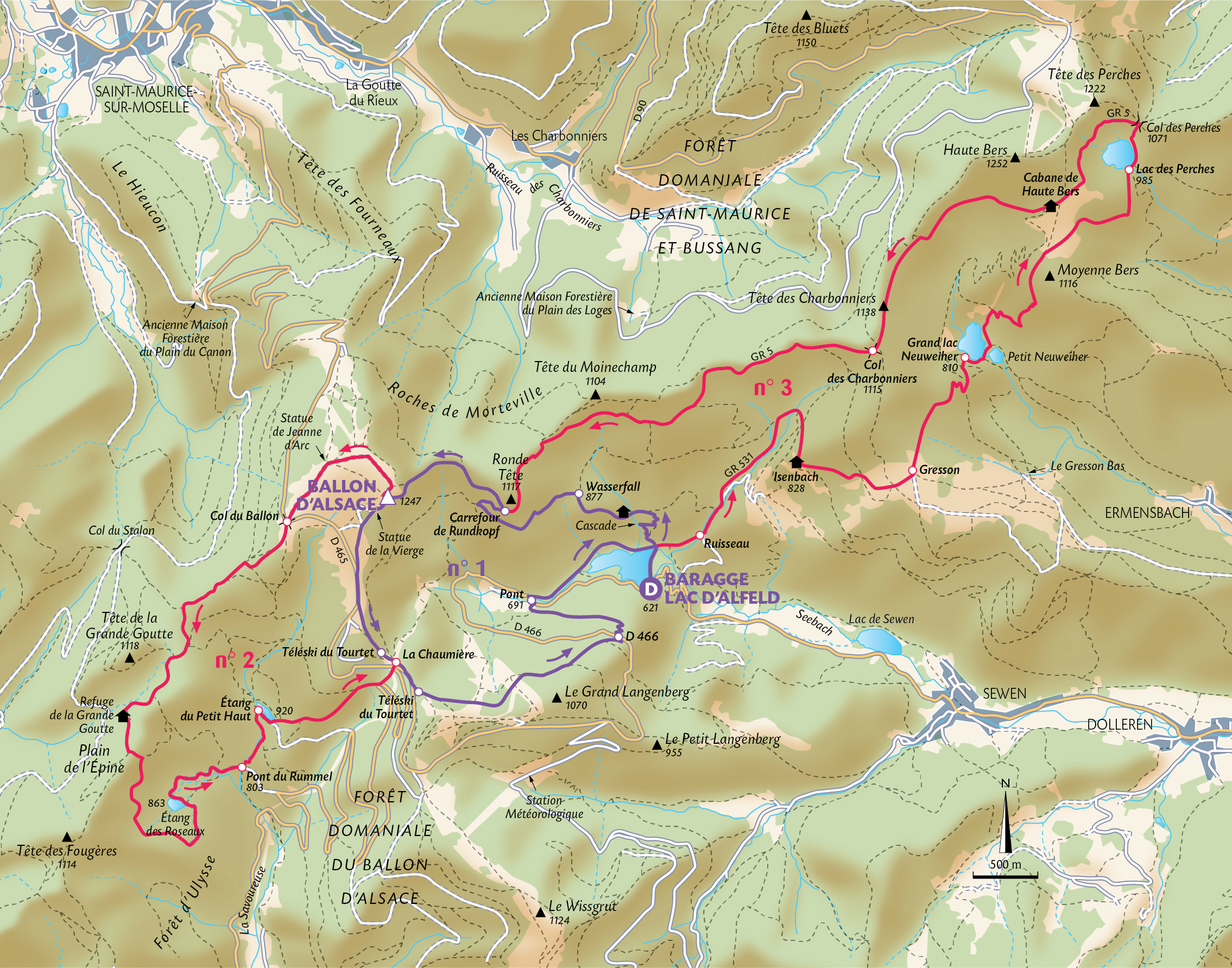 GUIDE RANDO - Vosges