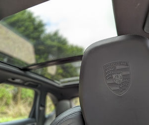 Porsche headrests