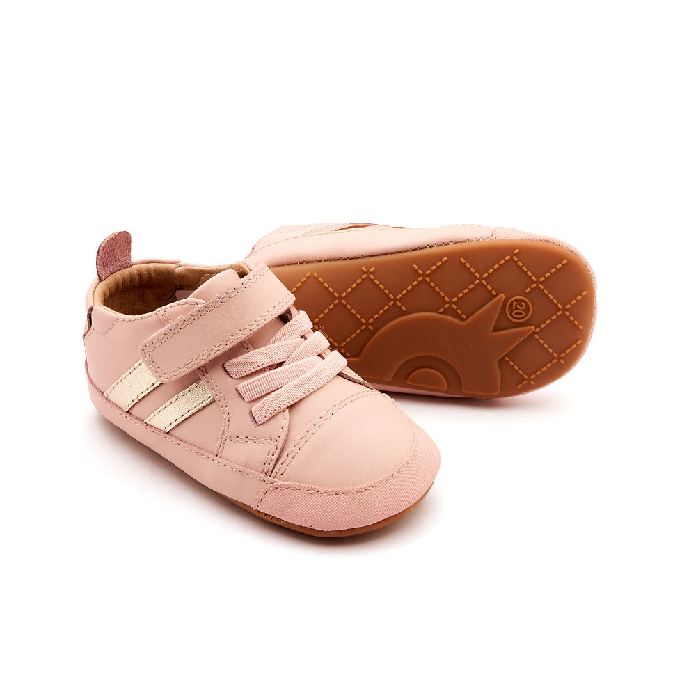 Thumbnail: Low Roller Shoe Pre-Walkers (Dalia/Gold)