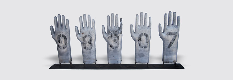 Five Glove Molds