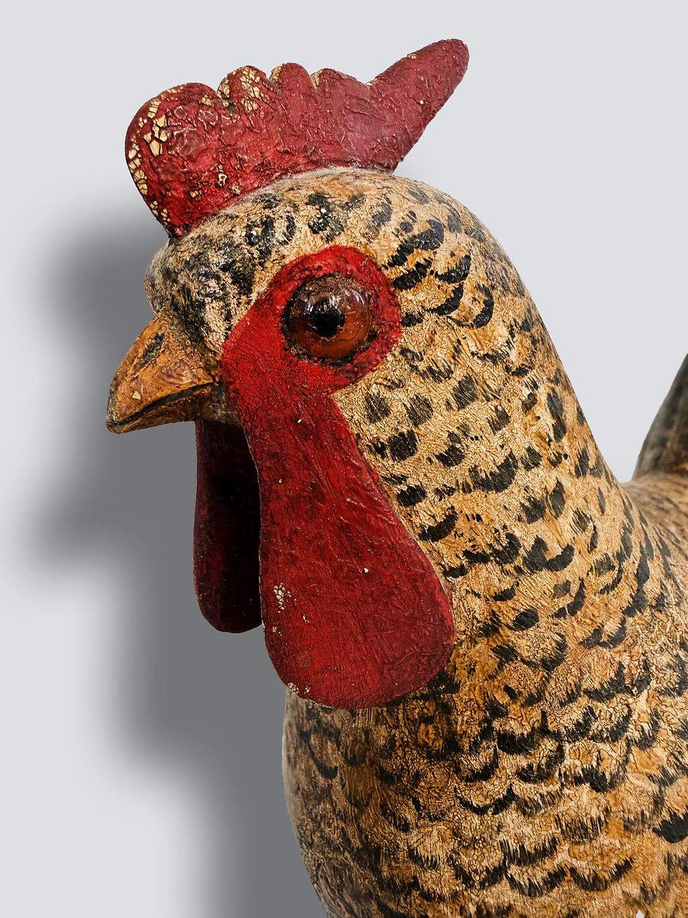 Thumbnail: Frank Finney Carved Rooster