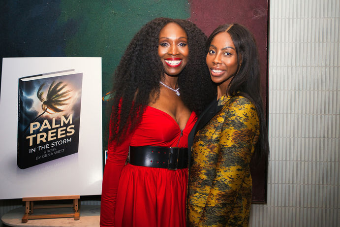 Authors at Palm Trees in the Storm book event