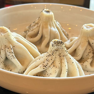 Beef Khinkali (Georgian Soup Dumplings)