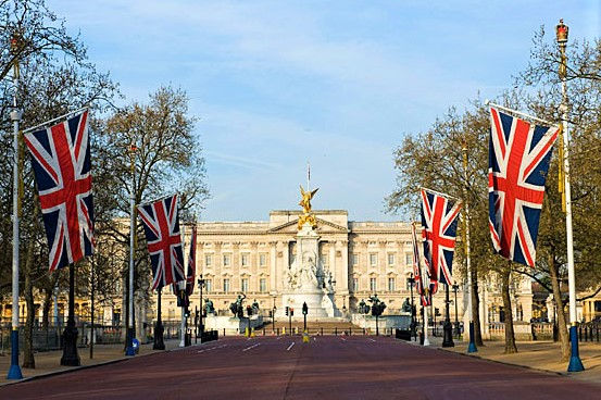 イギリス ロンドン バッキンガム宮殿
