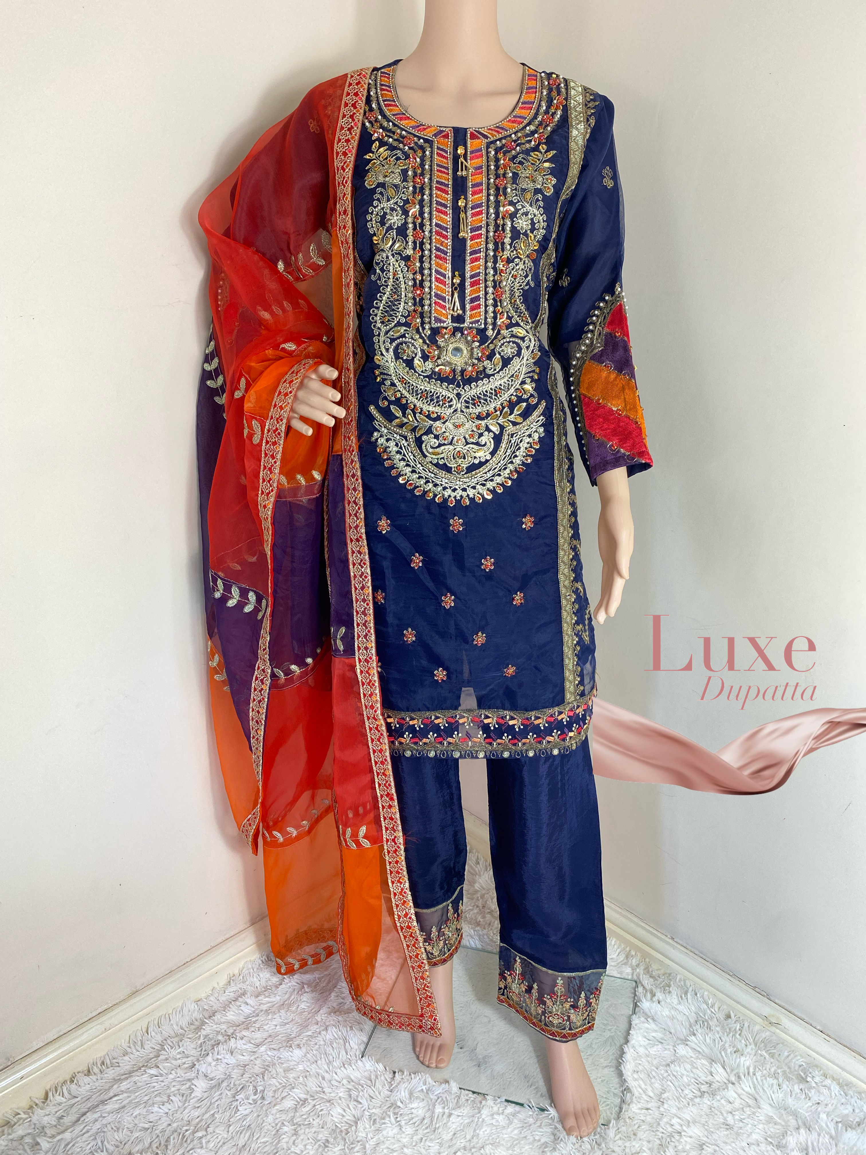 Organza 3 piece suit 